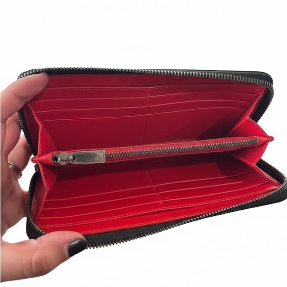 Christian Louboutin Panettone Hawaii Print Spiked Wallet - Picture 3 of 7